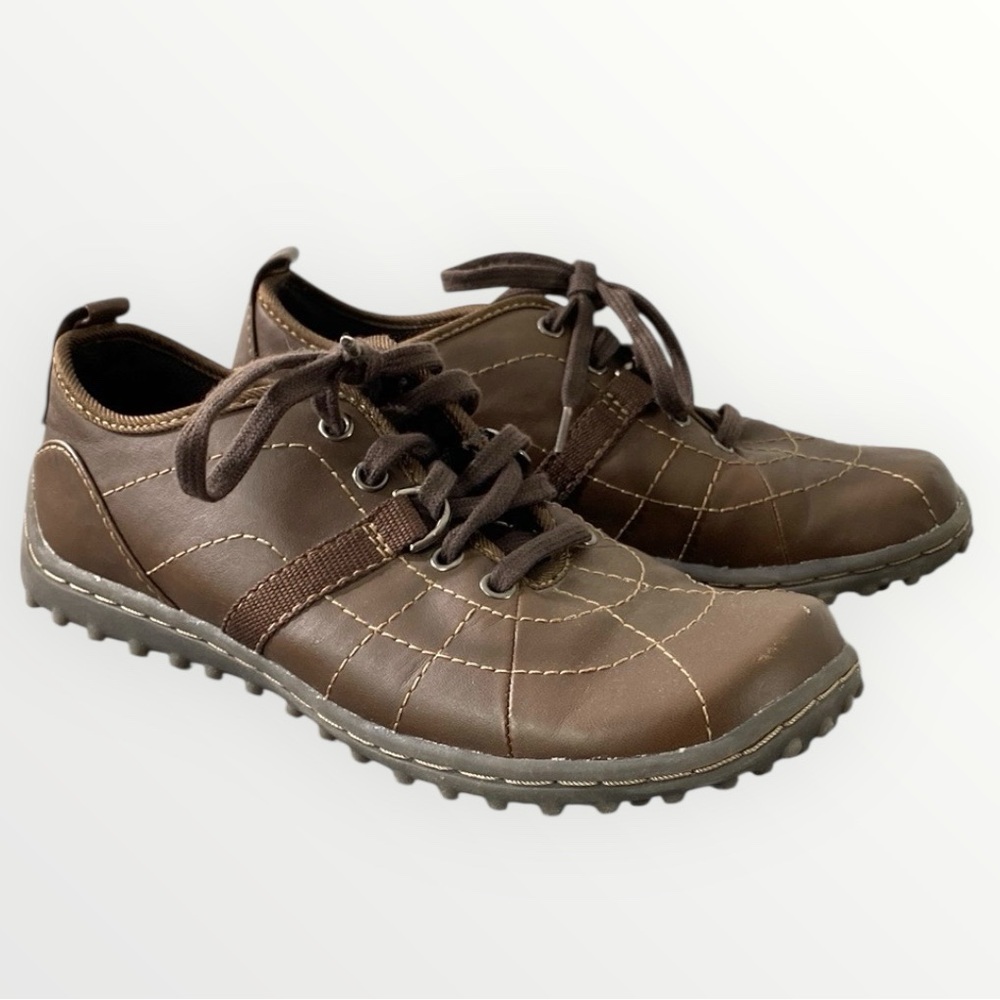Y2K Shoes Women’s‎ 6 Lower East Side Brown Faux Leather Brats Mall Trendy